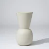 Cloud Bell Vase Chalk (L)