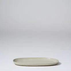 Cloud Oval Plate Chalk (M)