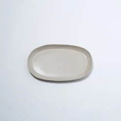 Cloud Oval Plate Chalk (M)