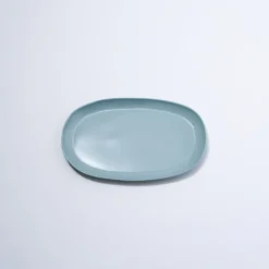 Cloud Oval Plate Light Blue (M)