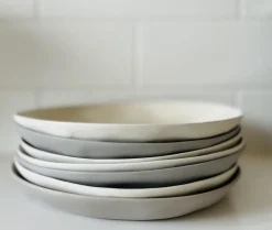 Cloud Round Plate Dove Grey (M)