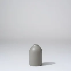 Cocoon Vase, Dove Grey, Small