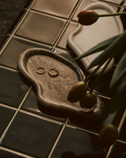 Marble Puddle Tray Biscotti