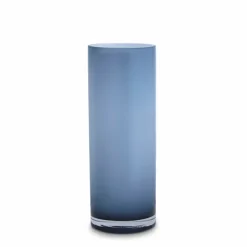 Opal Pillar Vase Sky (L)
