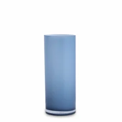 Opal Pillar Vase Sky (M)