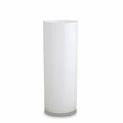 Opal Pillar Vase White (L)