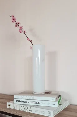 Opal Pillar Vase White (XL)