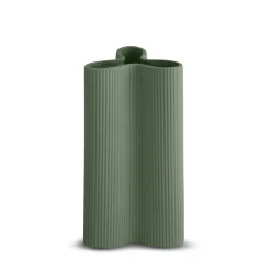 Ribbed Petal Vase Leaf (L)