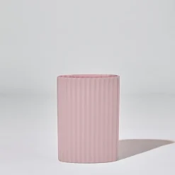 Ripple Oval Vase Lilac (M)