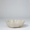 Ruffle Bowl Chalk White (L)