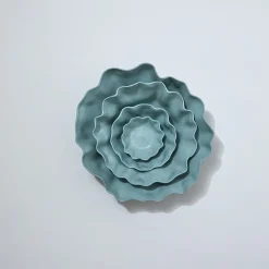 Ruffle Bowl Light Blue (M)