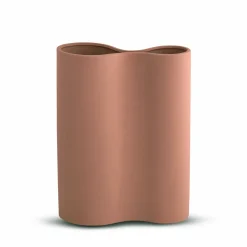 Smooth Infinity Vase Ochre (M)